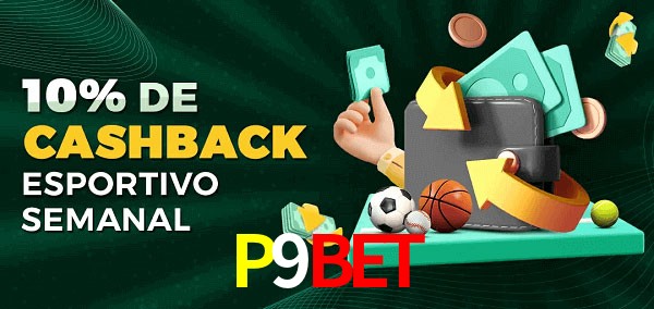 10% de bônus de cashback na P9Bet